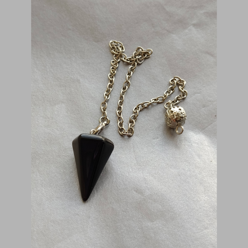 59 Péndulo de Obsidiana — Protección Profunda y Verdad Interior