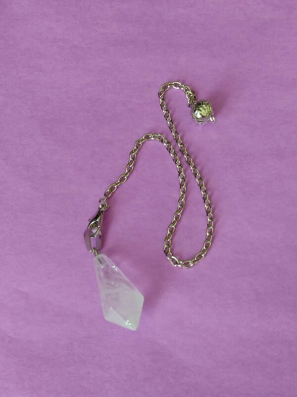 Péndulo de Cuarzo Cristal