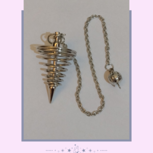 Péndulo de Metal Espiral